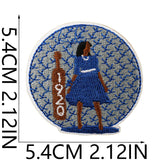 Independence Day Embroidered Patch