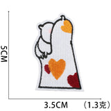 Cat Paw Embroidered Patch