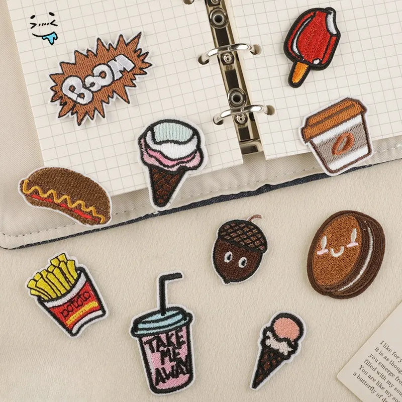 Food Embroidered Patch