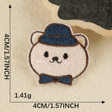Self-Adhesive Red Panda Embroidered Patch
