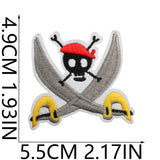 Pirate Ship Embroidered Patch
