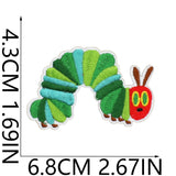 Caterpillar Embroidered Patch