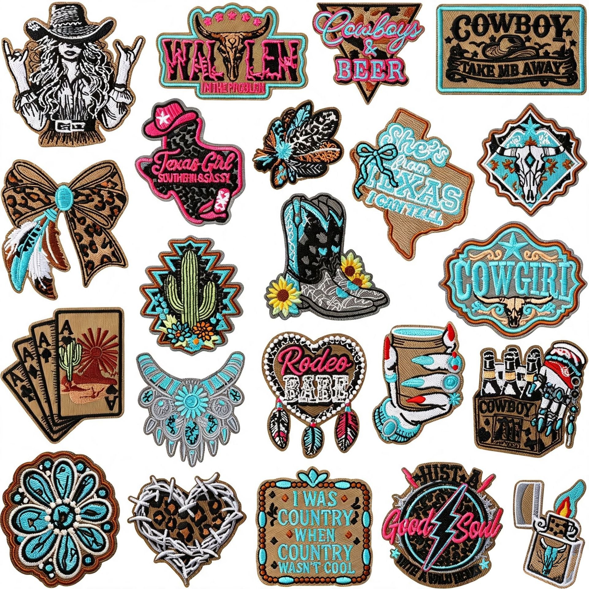 Vintage Western Boot Patch