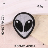 Self-Adhesive English Letter Embroidered Patch