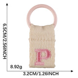 Custom Name Letter Keychain