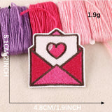 Valentine Heart Embroidered Patch