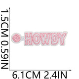 Western Cowboy Girl Patch