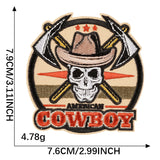 Round Badge Embroidered Patch