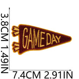 Game Day Embroidered Patch