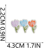 Mini Drink Cup Embroidered Patch