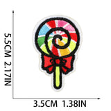 60-Piece Mixed Embroidered Patch Set