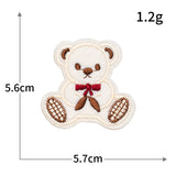 Self-Adhesive Animal Face Embroidered Patch