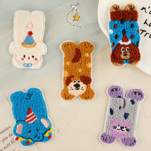 Self-Adhesive Animal Chenille Patch
