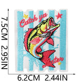 Vintage Fishing Patch