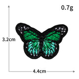 Mini Butterfly Bee Embroidered Patch
