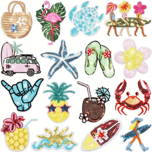Beach Vacation Coconut Patch