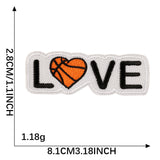 Basketball Embroidered Patch