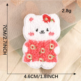 Self-Adhesive Bear Chenille Patch