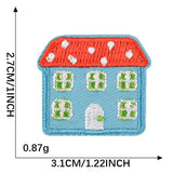 Self-Adhesive Animal House Embroidered Patch