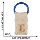 Custom Name Letter Keychain