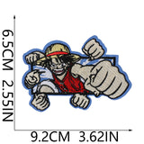 Manga Character Embroidered Patch