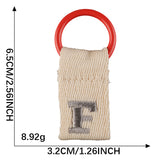 Custom Name Letter Keychain