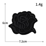 Self-Adhesive Black Letter Badge Patch