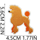 Black Character Embroidered Patch