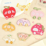 Self-Adhesive Fruit Car Embroidered Patch