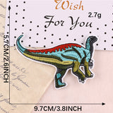 Dinosaur Embroidered Patch