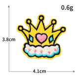 Mini Pink Embroidered Patch