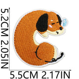 Dachshund Embroidered Patch