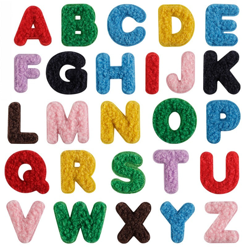 26 Letter Chenille Patch