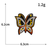 Sequin Butterfly Embroidered Patch