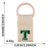 Custom Name Letter Keychain