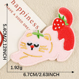 Strawberry Fruit Embroidered Patch