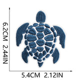 Whale Jellyfish Embroidered Patch
