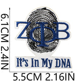Independence Day Embroidered Patch