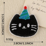Animal Food Embroidered Patch