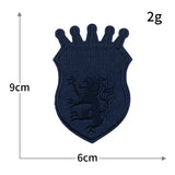 Letter Badge Embroidered Patch