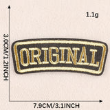 English Letter Embroidered Patch