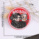Round Character Embroidered Patch