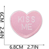 Star Lip Embroidered Patch