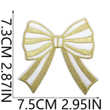 Bow Embroidered Patch