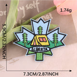 Letter Animal Embroidered Patch