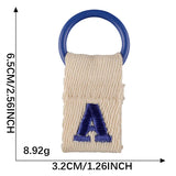 Custom Name Letter Keychain