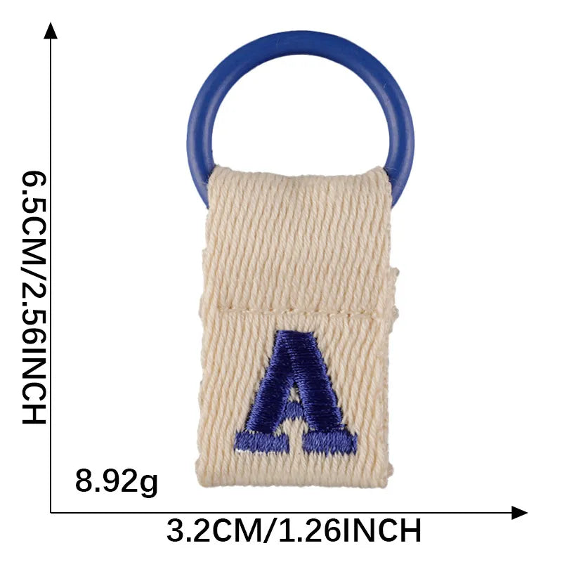 Custom Name Letter Keychain