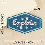 English Letter Embroidered Patch