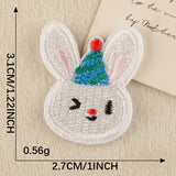 Animal Food Embroidered Patch
