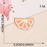 Sequin Fruit Embroidered Patch